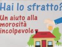 AVVISO PER L'ACCESSO AL CONTRIBUTO REGIONALE PER LA PREVENZIONE DELL'ESECUTIVITA' DEGLI SFRATTI PER MOROSITA' INCOLPEVOLE PER L'ANNO 2018